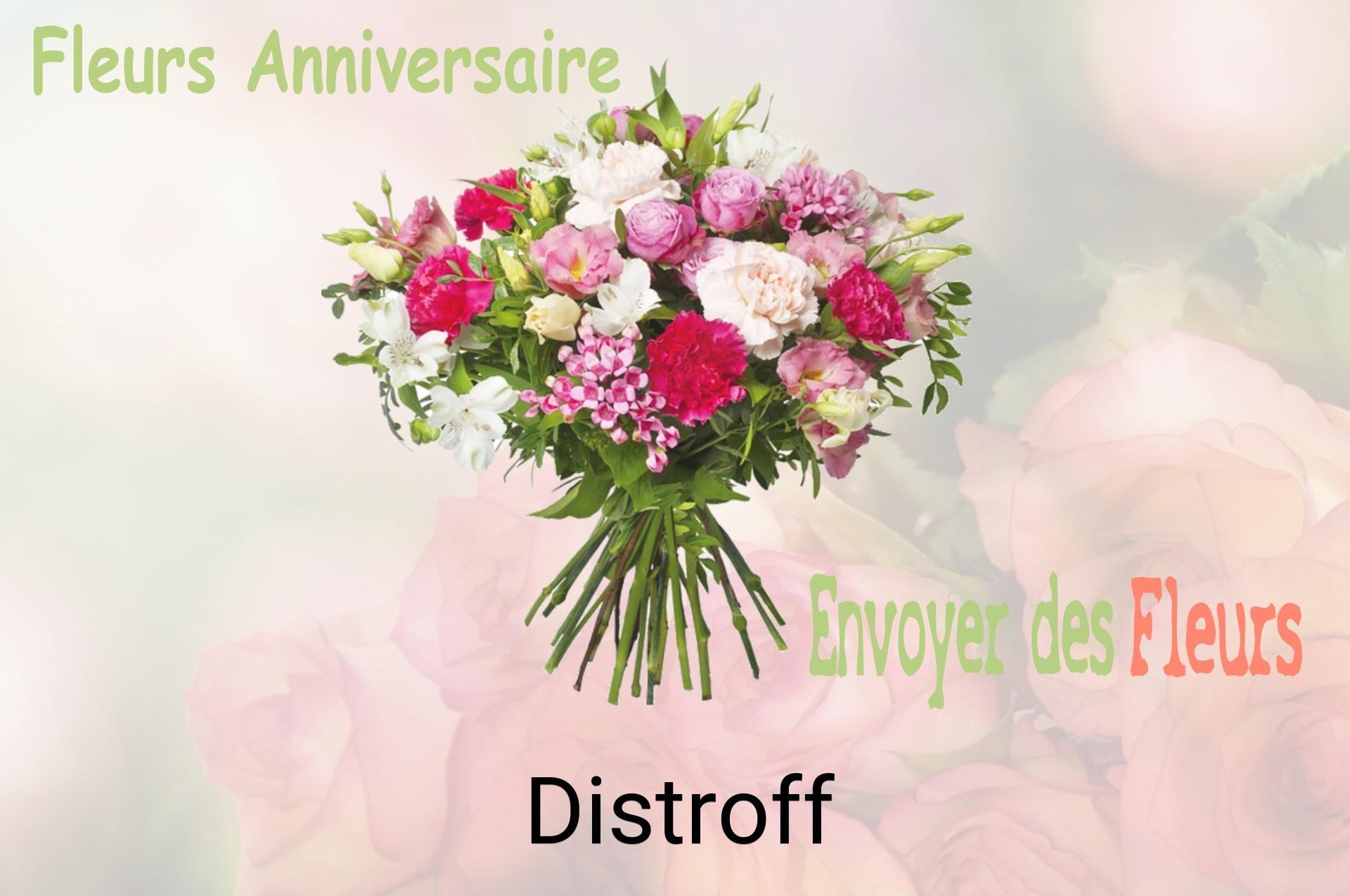 Bouquet de fleurs d’anniversaire livré à Distroff